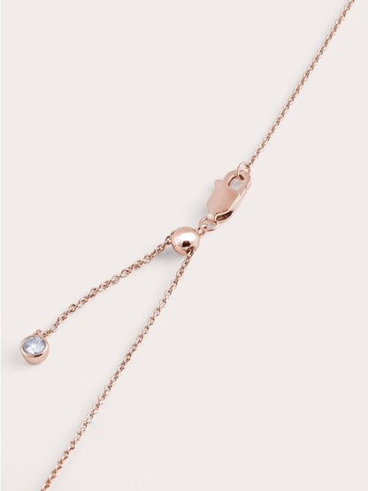 Fine Chain 18K Rose Gold (1) – Mondays Made Flower & Birthstone Jewelry Singapore