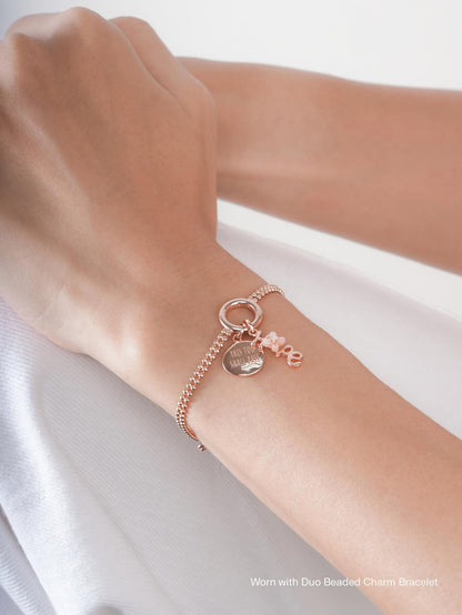 Hope Charm Set 18K Rose Gold (1) – Mondays Made Flower & Birthstone Jewelry Singapore