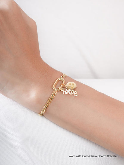 Hope Charm Set 18K Gold (2) – Mondays Made Flower & Birthstone Jewelry Singapore