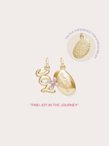 Joy Charm Set 18K Gold (1) – Mondays Made Flower & Birthstone Jewelry Singapore