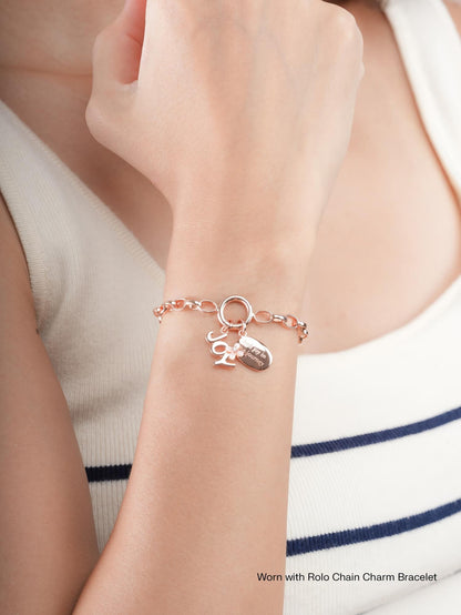 Joy Charm Set 18K Rose Gold (3) – Mondays Made Flower & Birthstone Jewelry Singapore