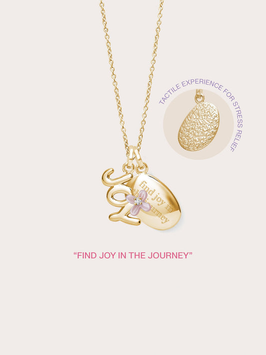 Joy Necklace 18K Gold – Mondays Made Flower & Birthstone Jewelry Singapore