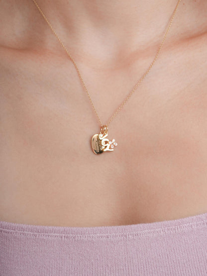 Joy Necklace Set 18K Gold (1) – Mondays Made Flower & Birthstone Jewelry Singapore