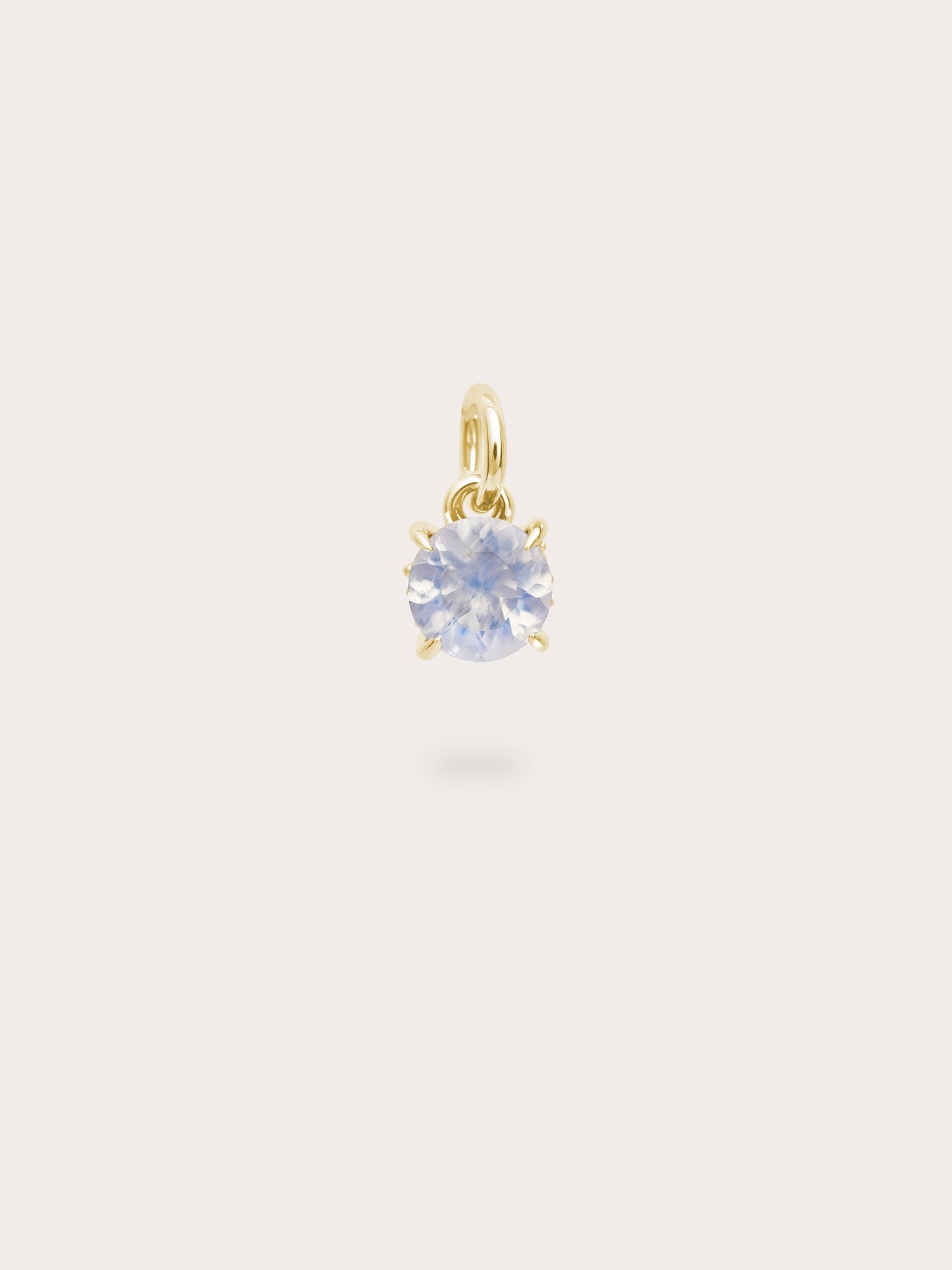 June Birthstone Charm - Moonstone