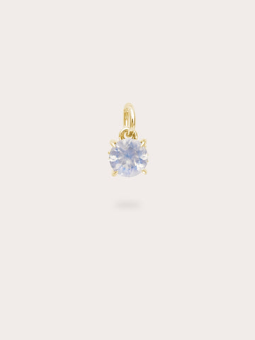 June Birthstone Charm Moonstone 18K Gold (1) – Mondays Made Flower & Birthstone Jewelry Singapore