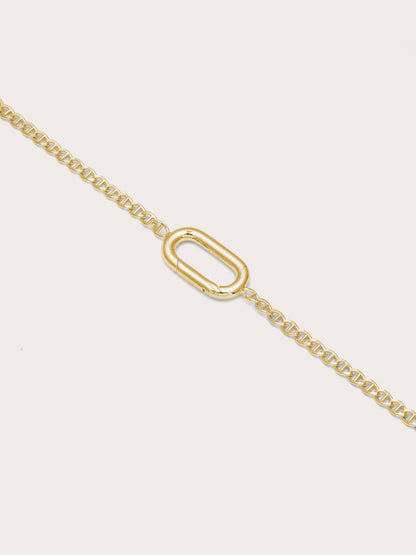 Mariner Chain Charm Bracelet 18K Gold (1) – Mondays Made Flower & Birthstone Jewelry Singapore