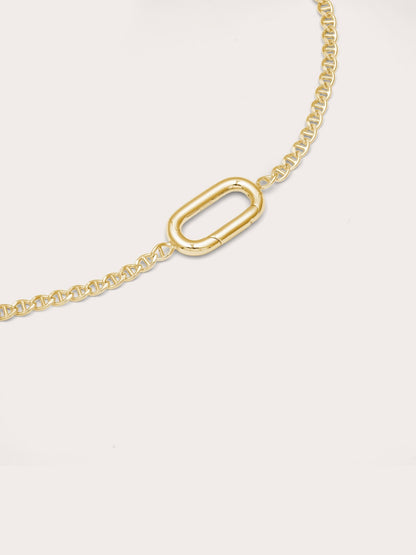 Mariner Chain Charm Bracelet 18K Gold (3) – Mondays Made Flower & Birthstone Jewelry Singapore