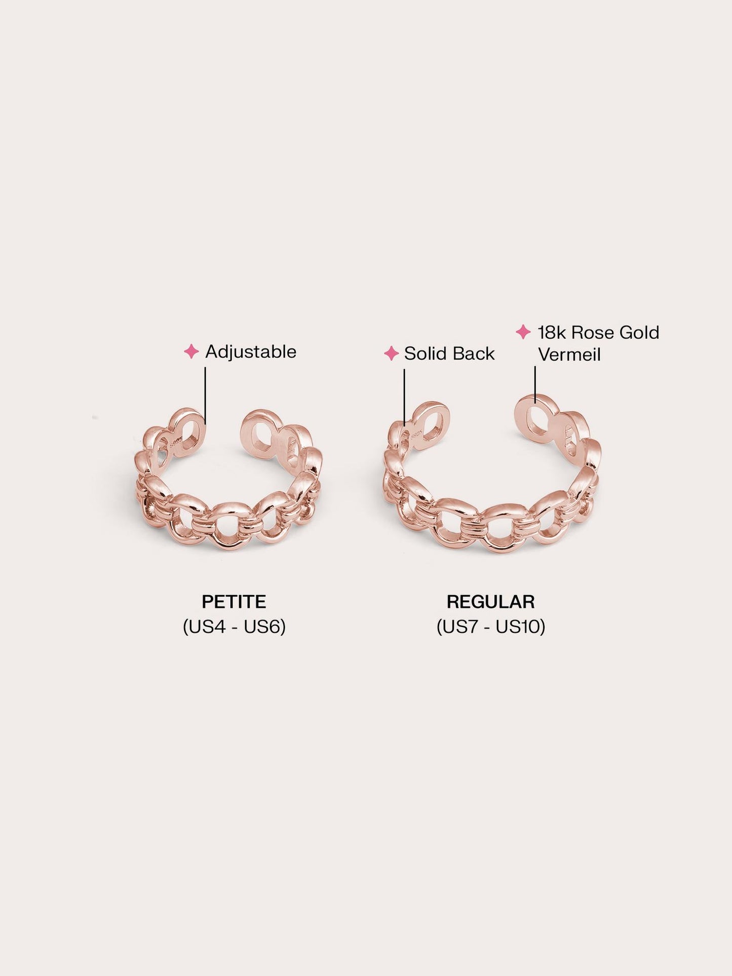 Halo Chain Ring