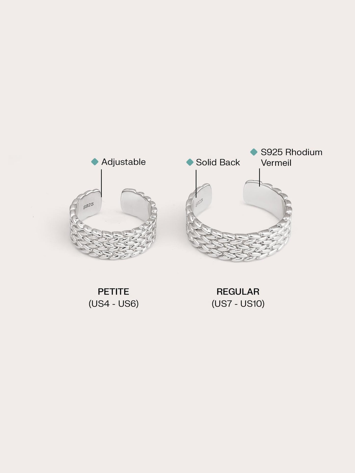 Mesh Chain Ring