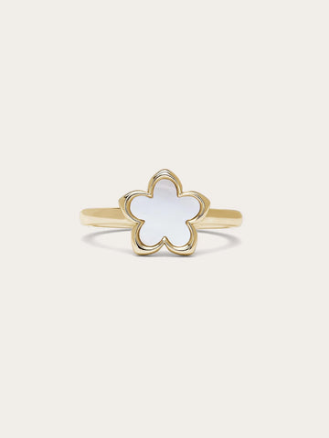 Mother of Pearl Sakura Ring