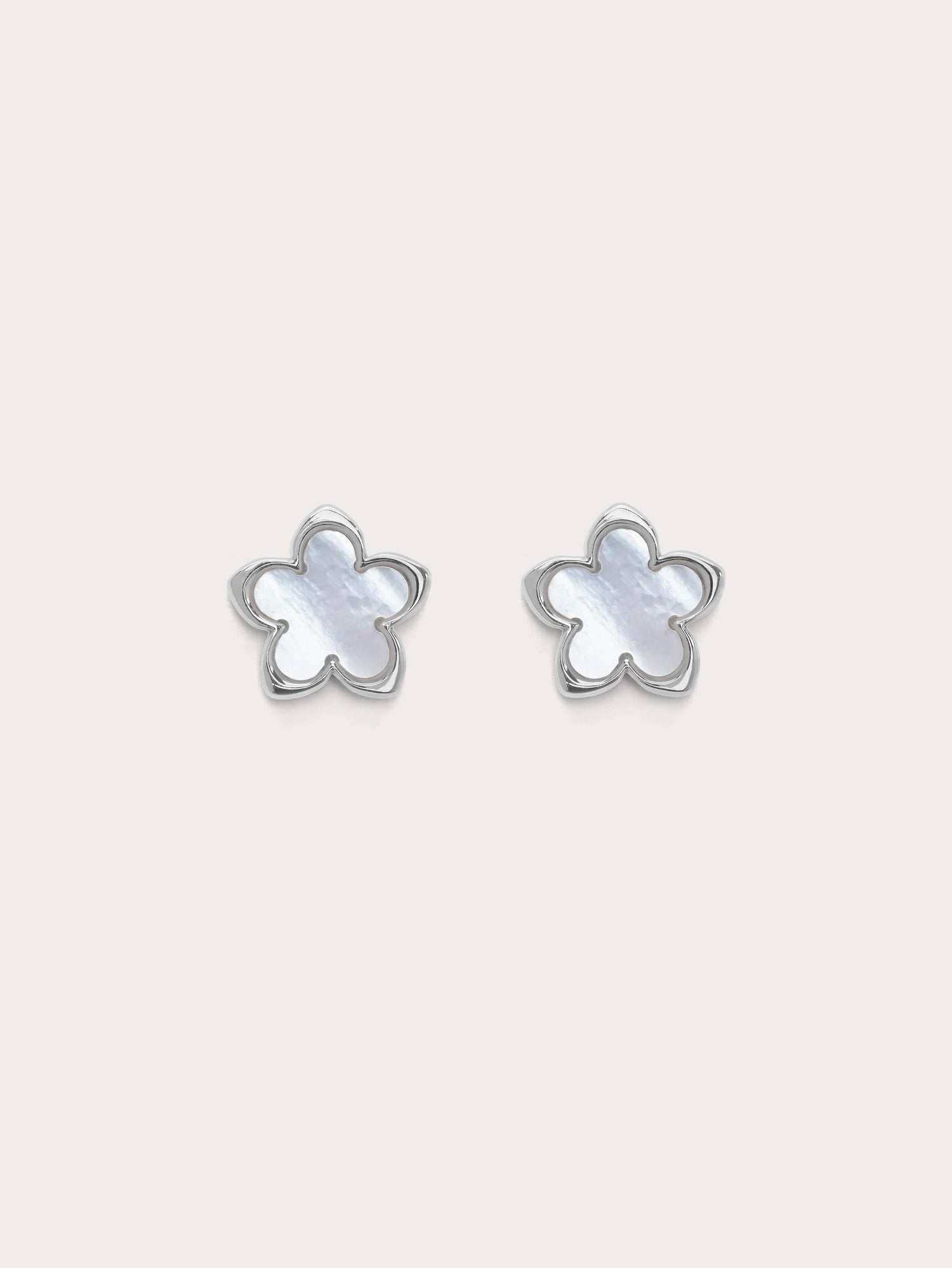 MOP Sakura Stud Earrings | Mondays Made