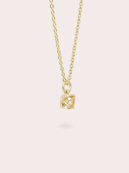 November Birthstone Necklace Citrine 18K Gold (5) – Mondays Made Flower & Birthstone Jewelry Singapore