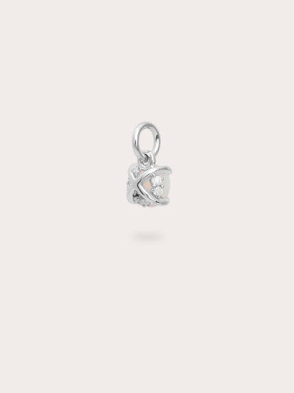 October Birthstone Charm Opal S925 Silver Rhodium (5) – Mondays Made Flower & Birthstone Jewelry Singapore