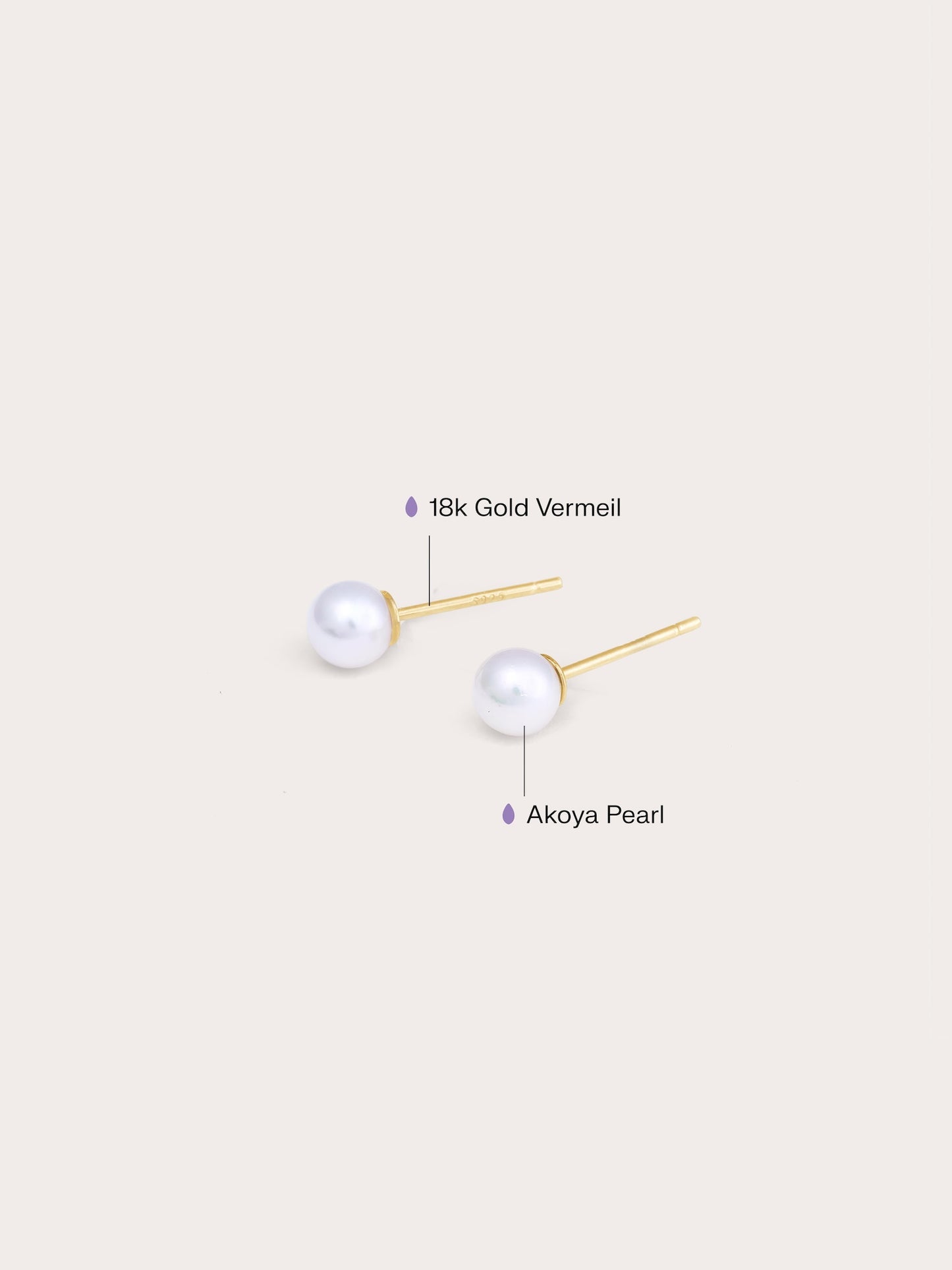 Akoya Pearl Stud Earrings (Classic)