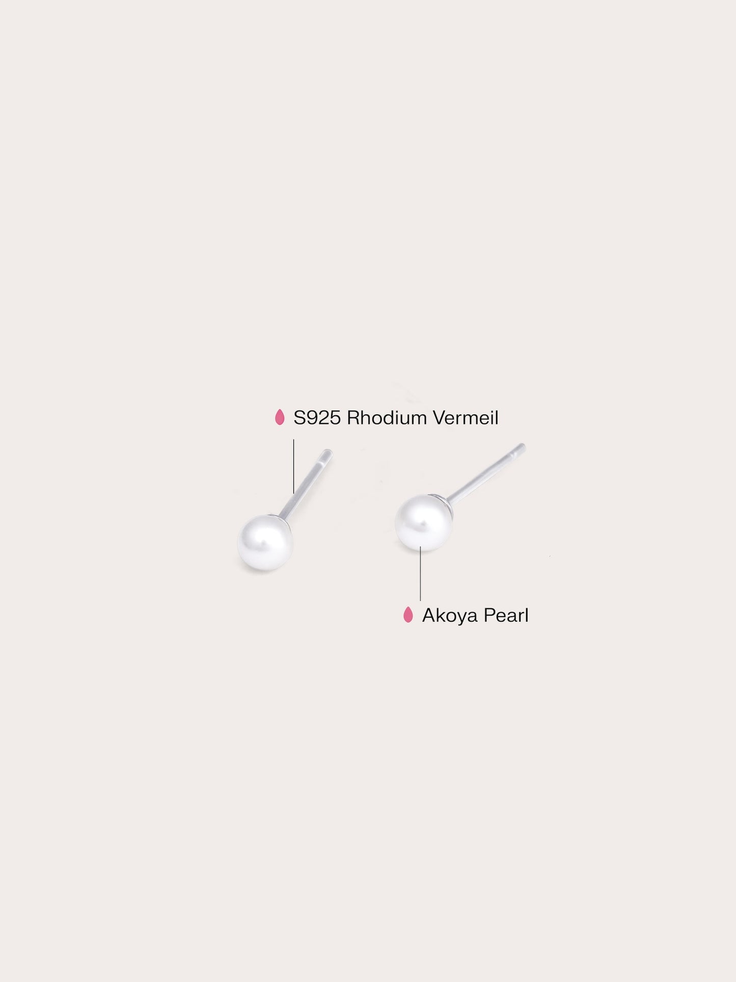 Akoya Pearl Stud Earrings (Petite)