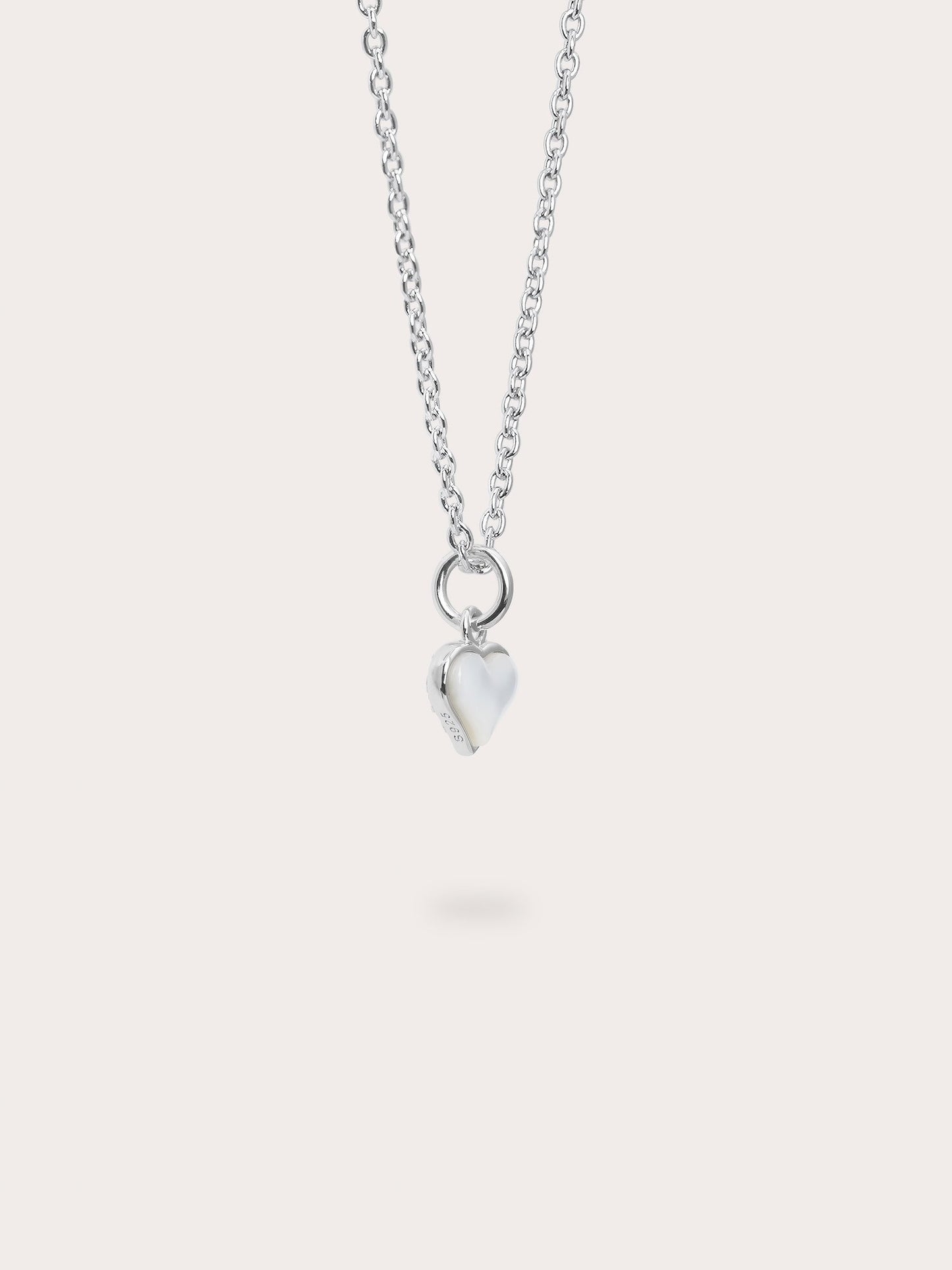 Puffy Heart Reversible Necklace