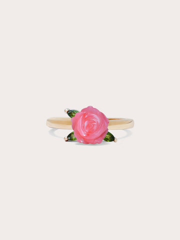 Rose Gold 18K Gold – Mondays Made Flower & Birthstone Jewelry Singapore