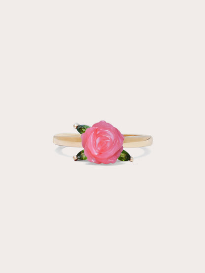 Rose Gold 18K Gold – Mondays Made Flower & Birthstone Jewelry Singapore