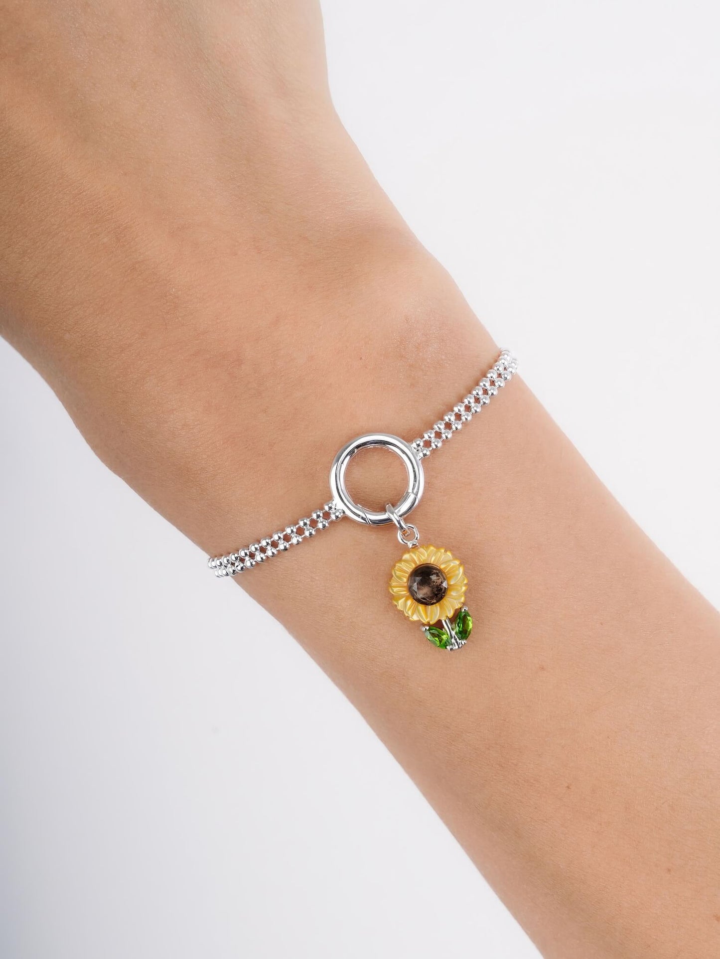 Duo Beaded Charm Bracelet