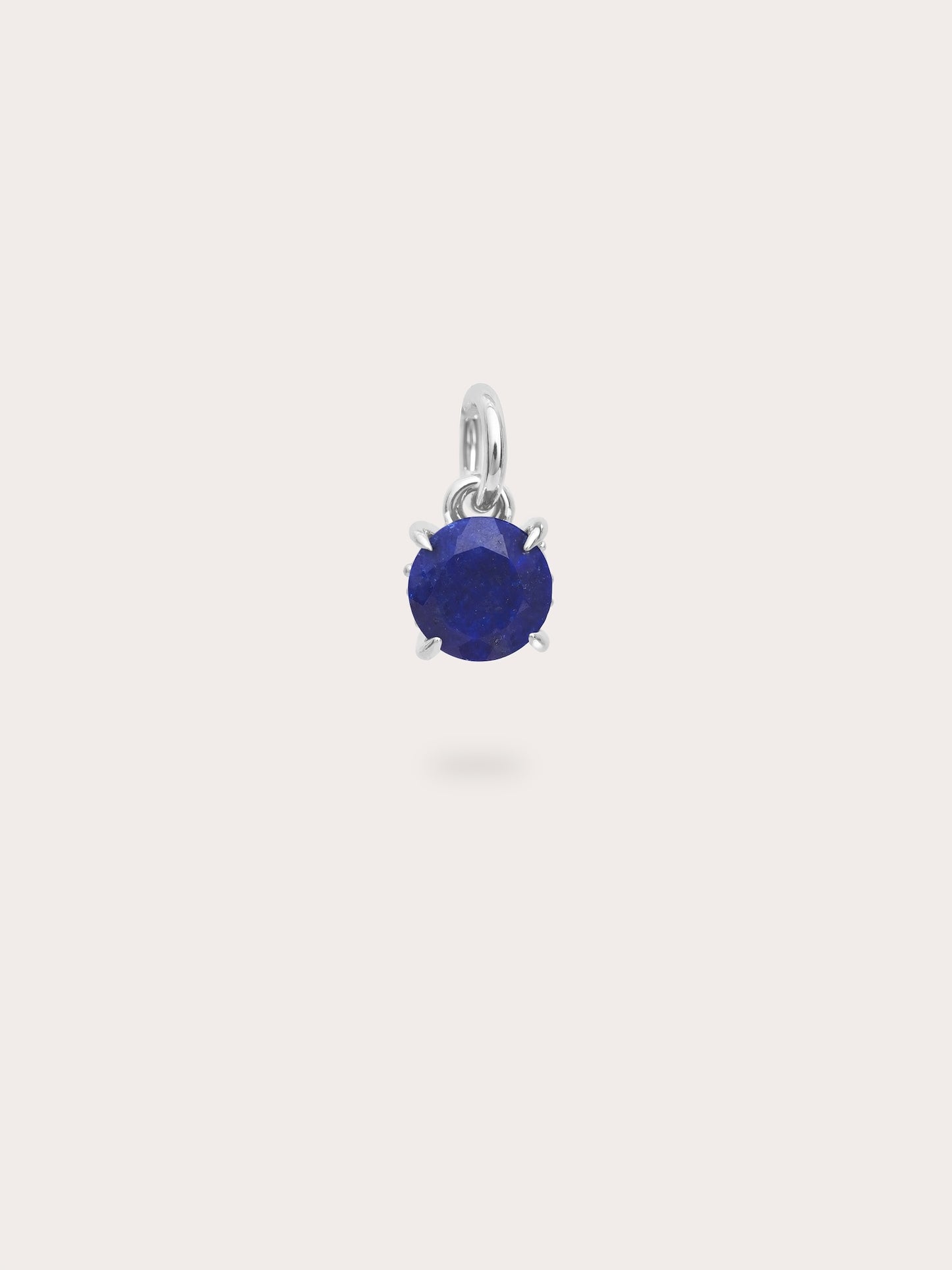 September Birthstone Charm - Lapis Lazuli