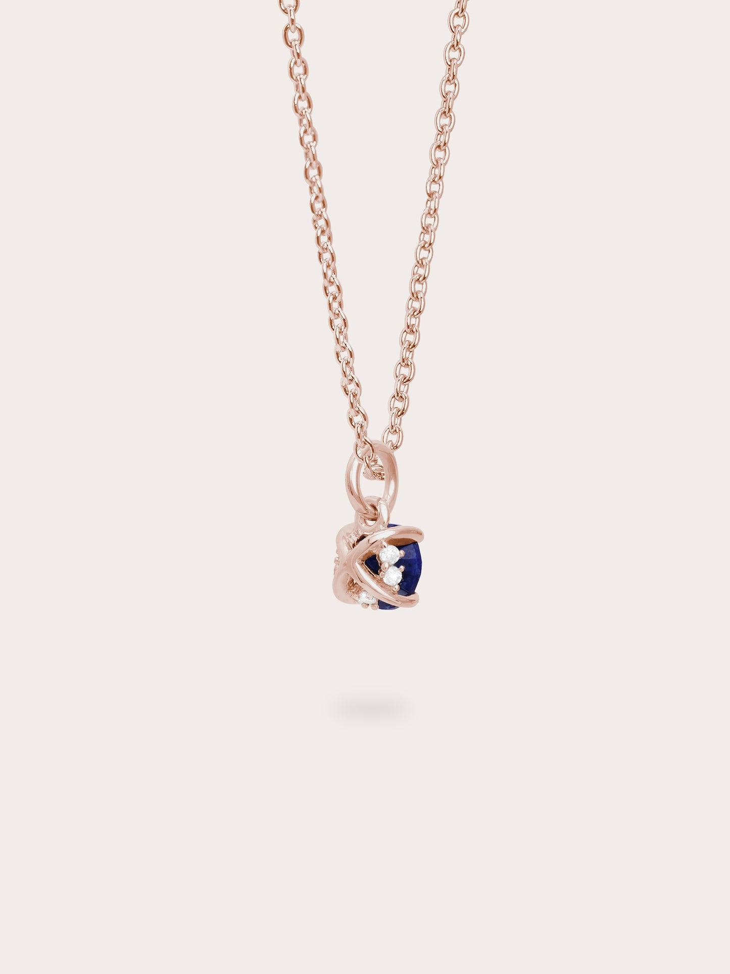 September Birthstone Necklace - Lapis Lazuli