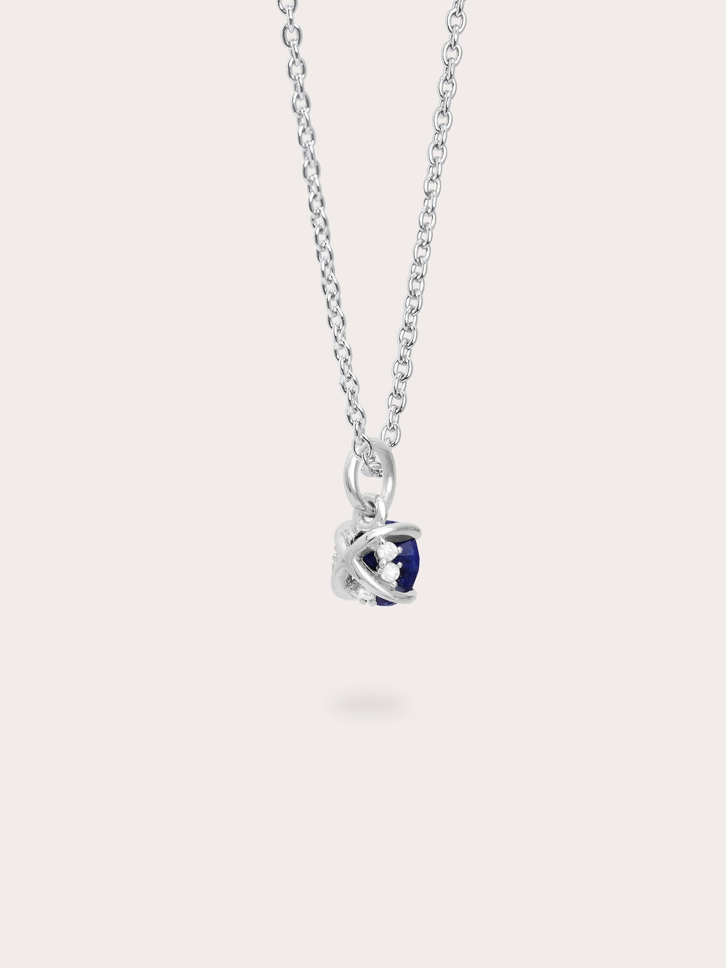 September Birthstone Necklace - Lapis Lazuli