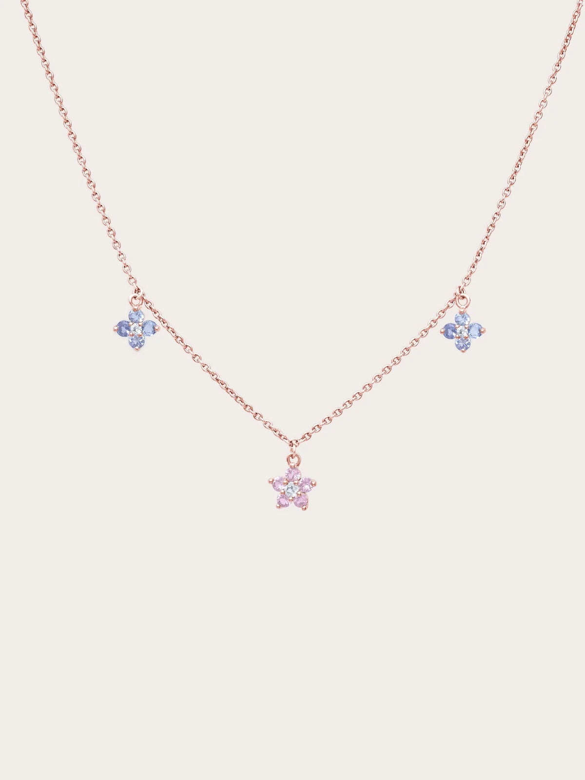 Trio Blossom Necklace