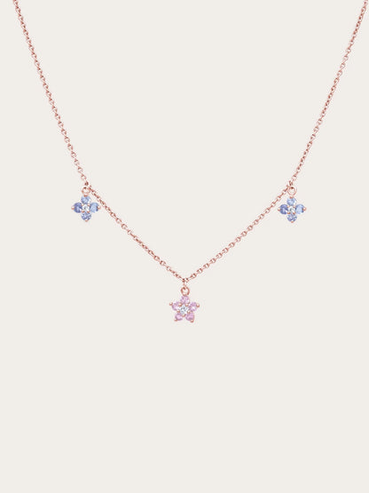 Trio Blossom Necklace