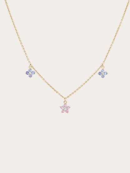 Trio Blossom Necklace
