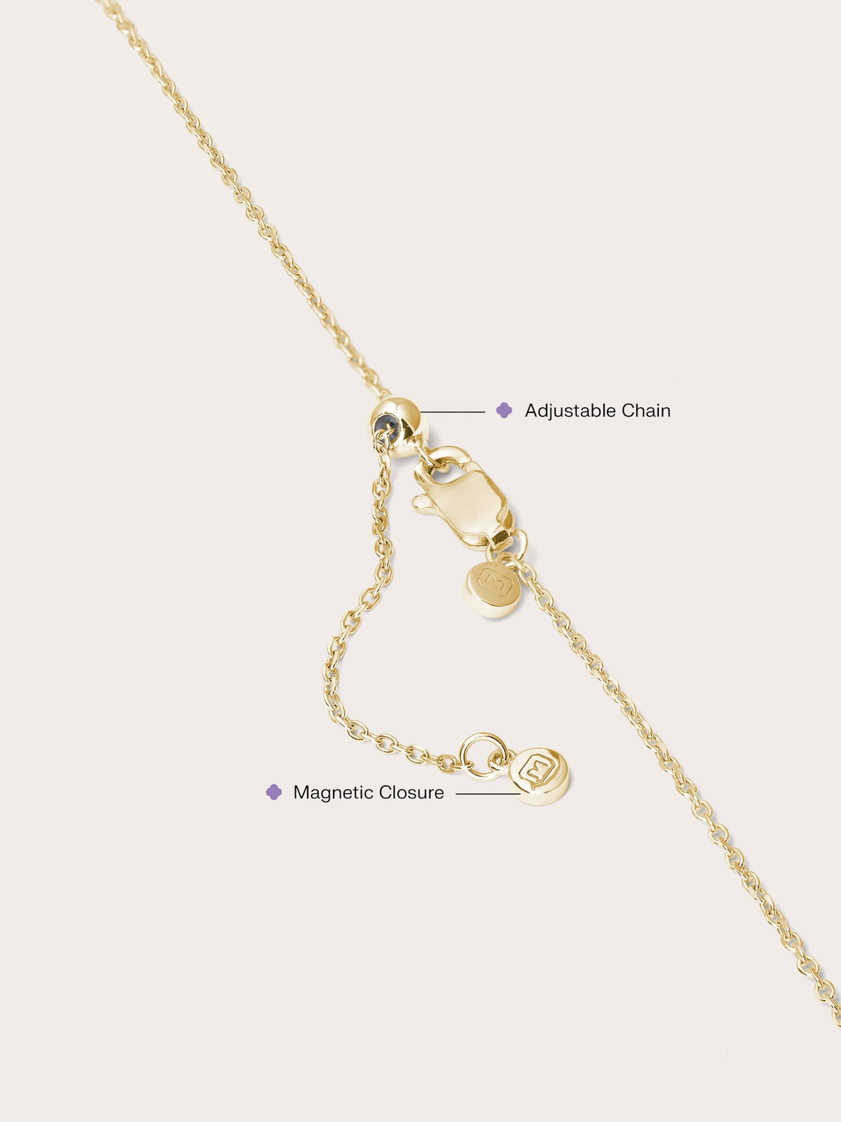 Trio Blossom Necklace Pink Sapphire Tanzanite 18K Gold (3) – Mondays Made Flower & Birthstone Jewelry Singapore