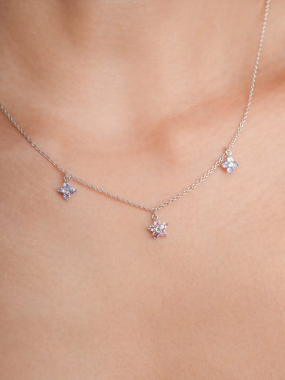Trio Blossom Necklace