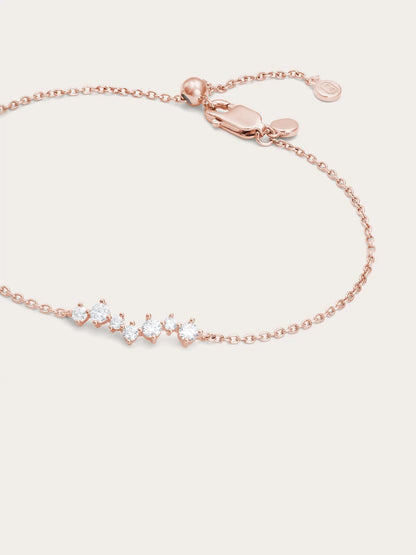 Wishing Arc Moissanite Bracelet