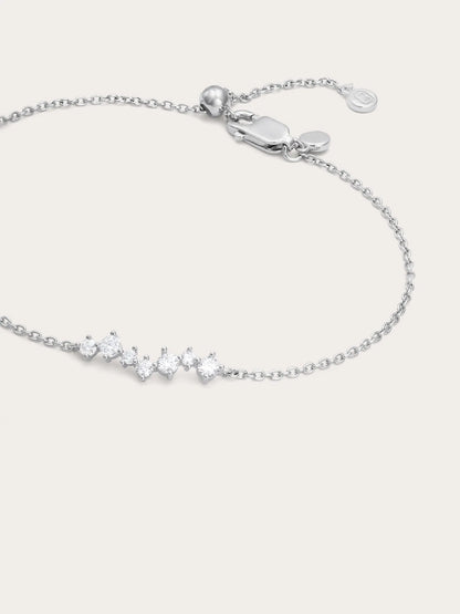 Wishing Arc Moissanite Bracelet