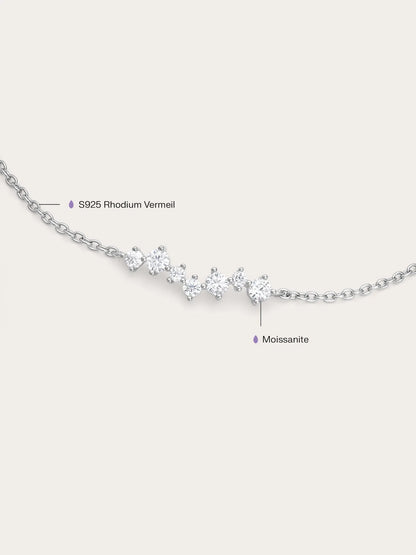Wishing Arc Moissanite Bracelet
