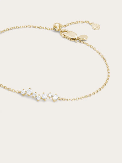 Wishing Arc Moissanite Bracelet