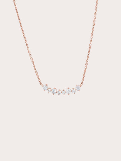 Wishing Arc Moissanite Necklace