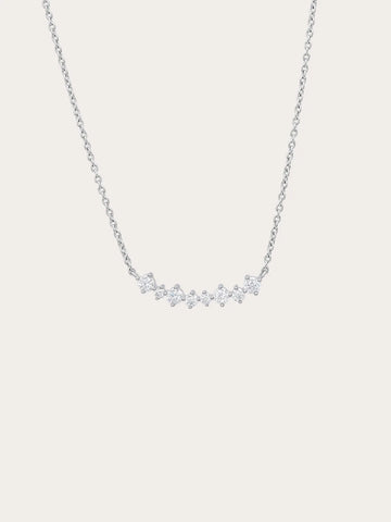 Wishing Arc Moissanite Necklace